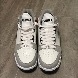 FUBU Classic White and Gray High-Tops New with tags